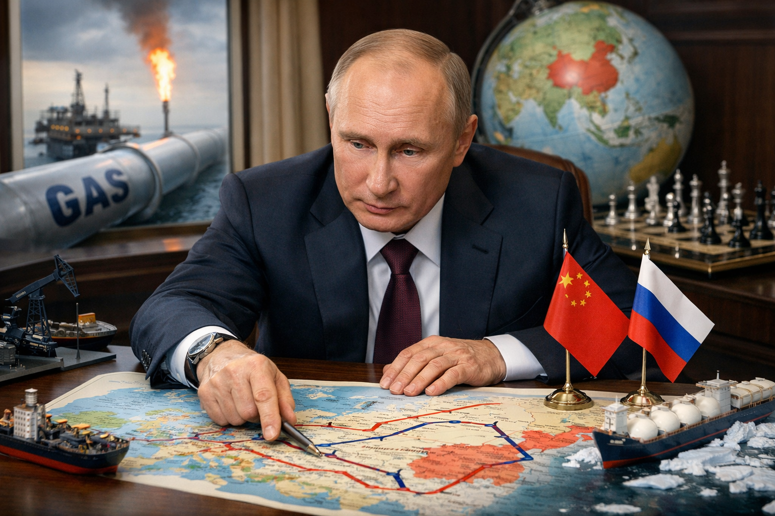 Changements stratégiques dans l’industrie gazière et pétrolière russe