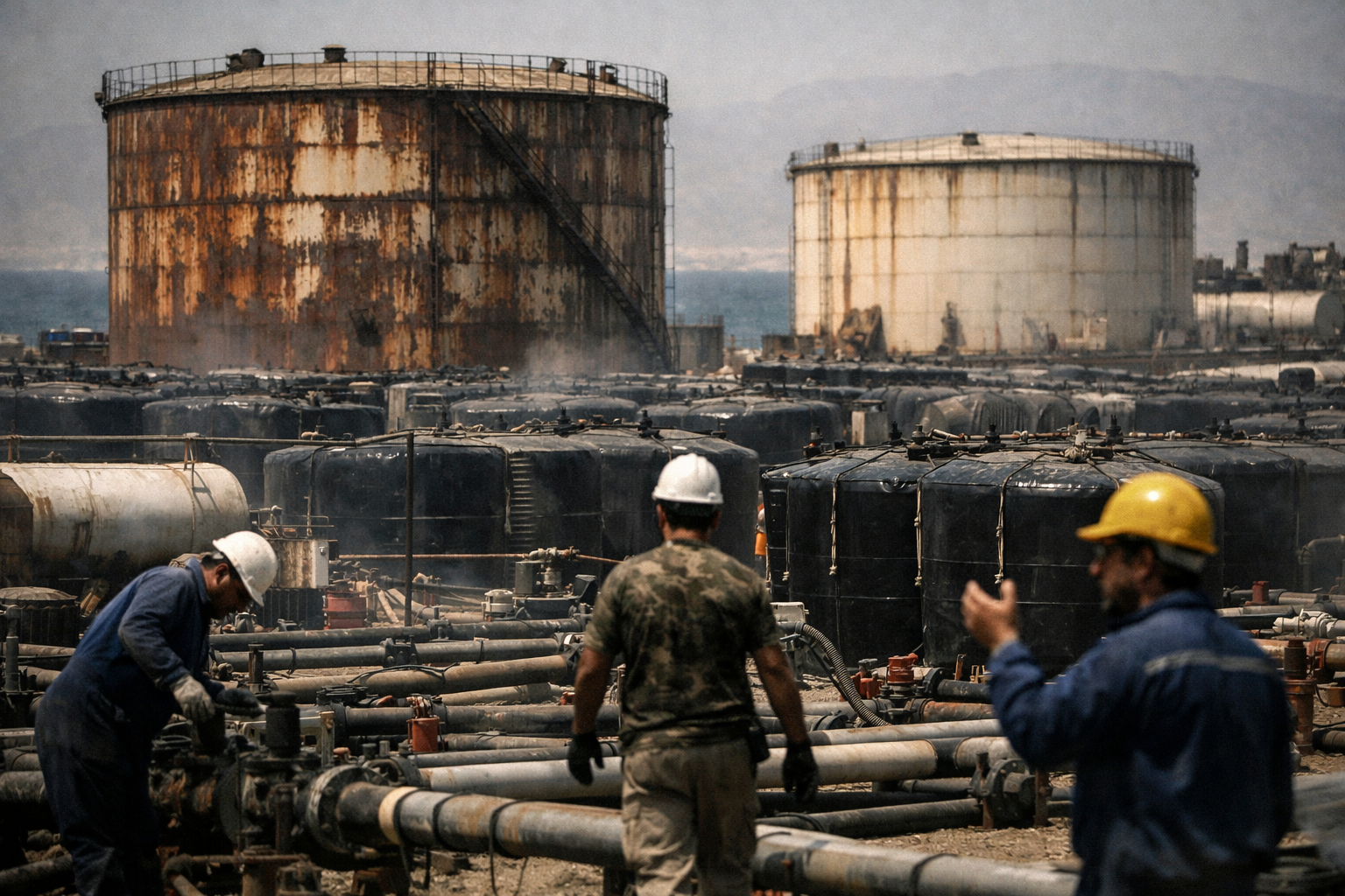 L’Iran multiplie les solutions de stockage face à l’accumulation de pétrole invendu