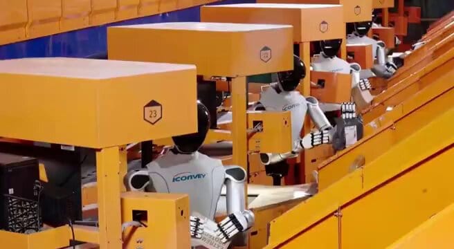 Le robot humanoïde L7 de RobotEra entre dans des centres logistiques liés à China Post, sur fond d’automatisation accélérée en Chine