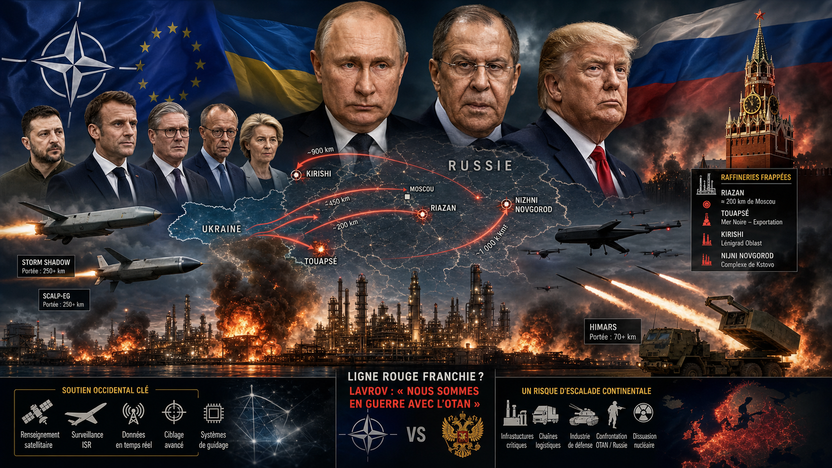 Russie et OTAN en guerre ? L’escalade est enclenchée