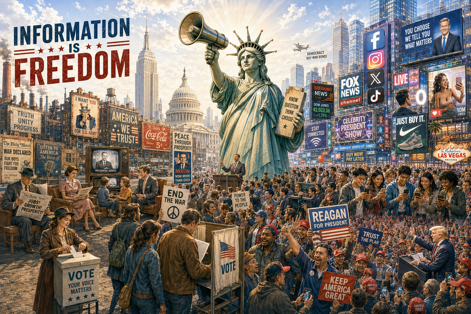 Fabriquer l’opinion américaine             250 ans des États-Unis partie 11