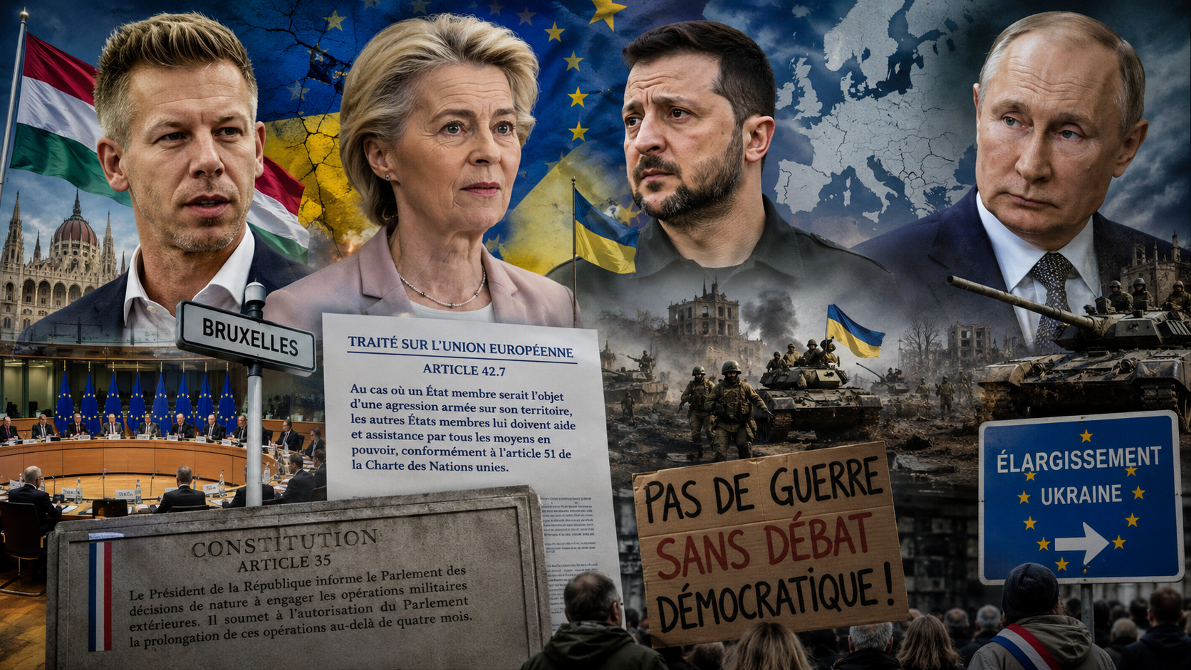 Fuite en avant : Bruxelles mise tout sur l'adhésion de l’Ukraine