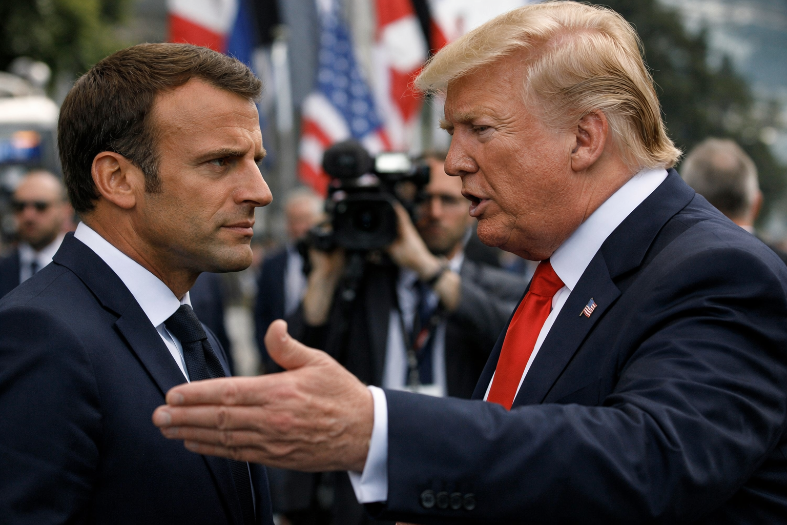 G7: désaccord affiché entre Trump et Macron sur la sécurisation d’Ormuz