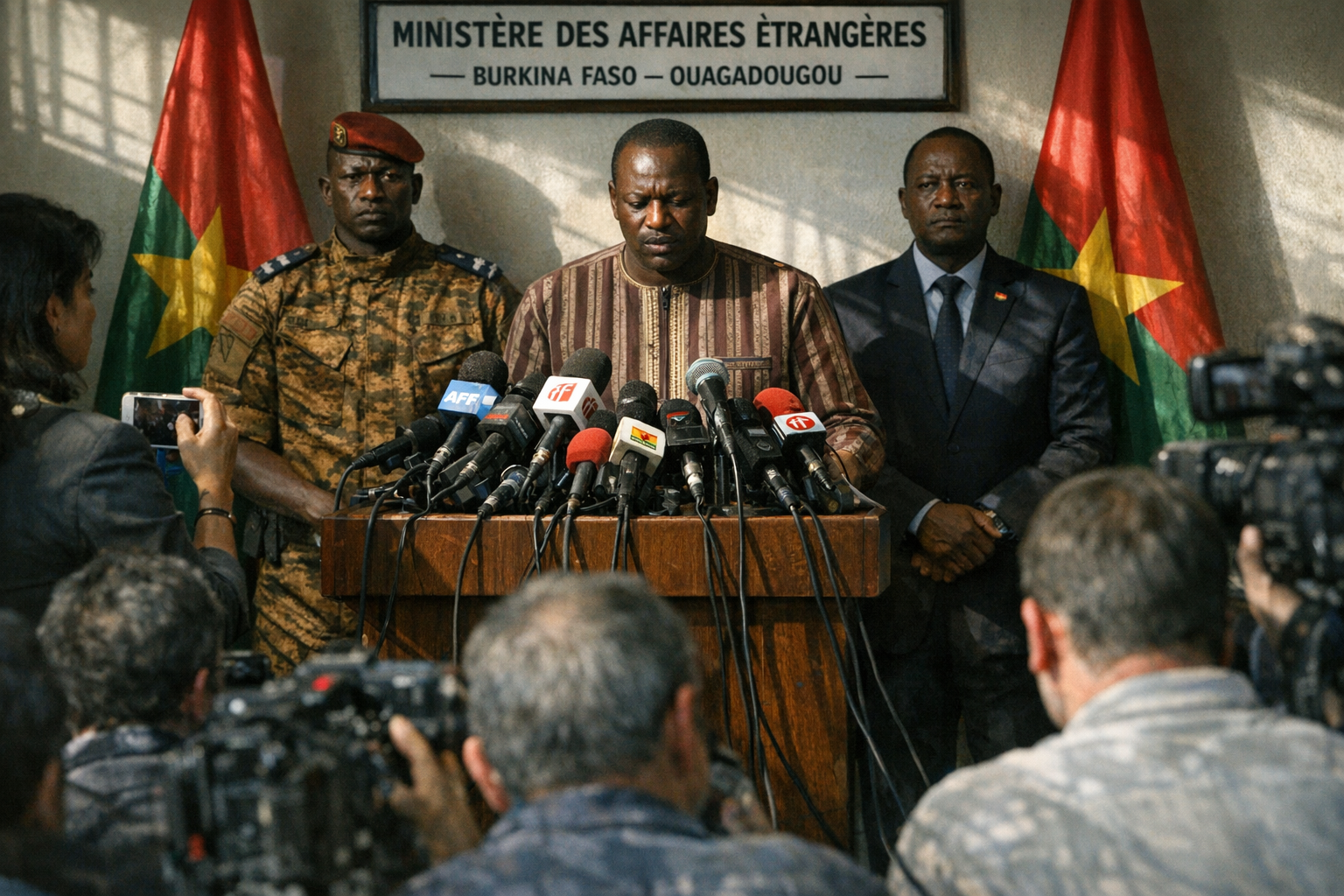 Le Burkina Faso rompt ses relations diplomatiques avec la France