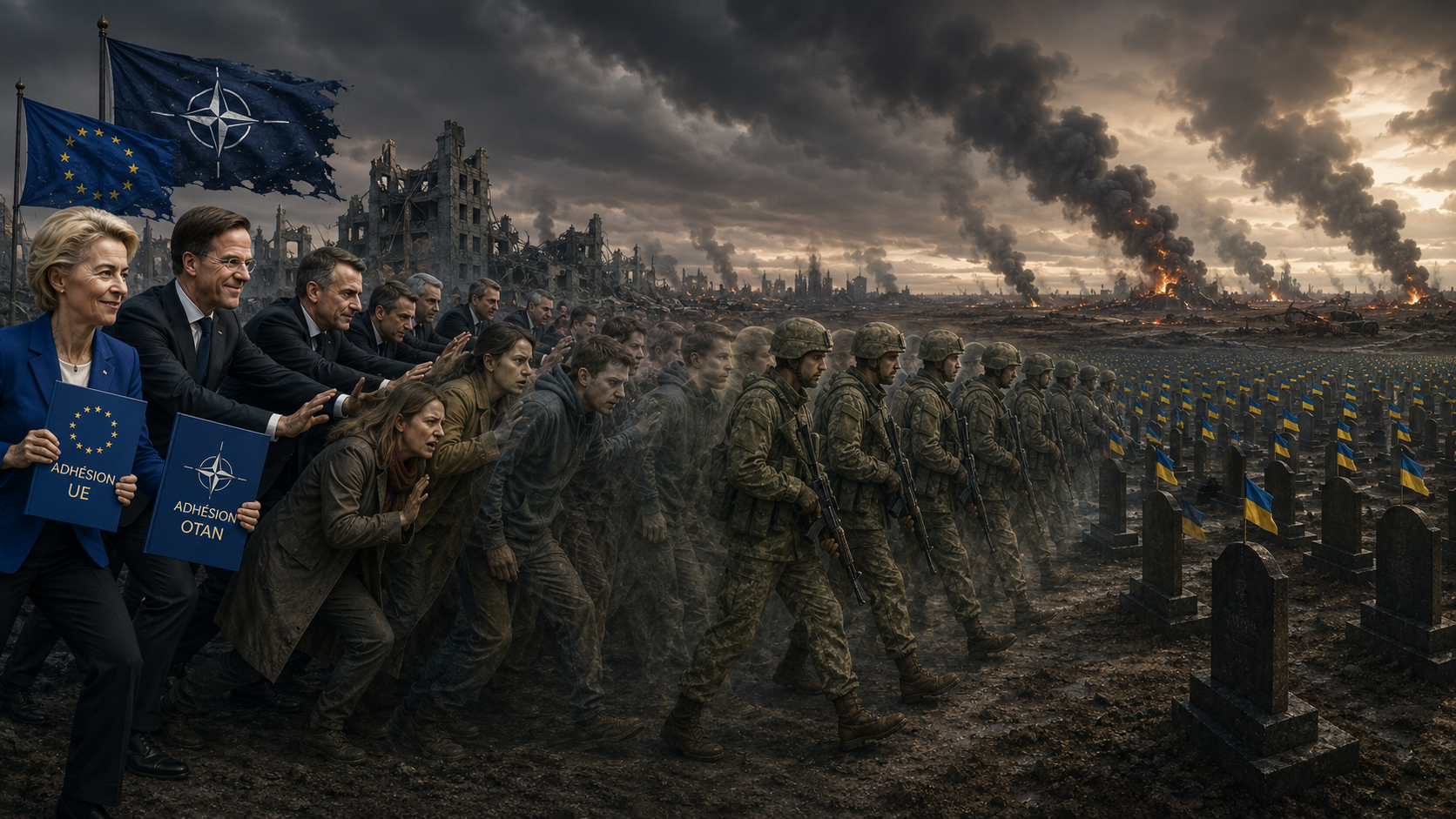 La paix c'est la guerre... jusqu'au dernier Ukrainien