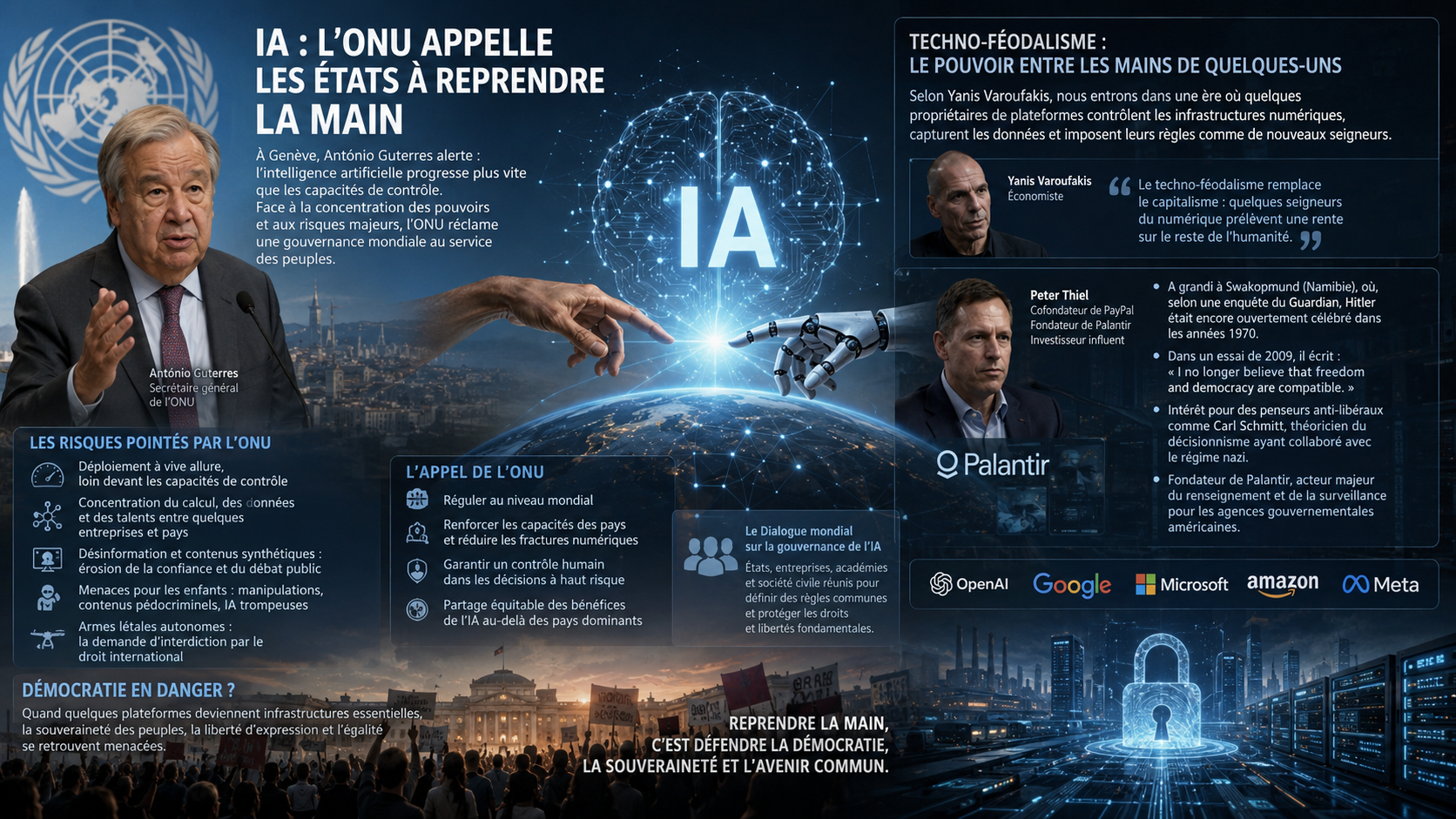 L'ONU sonne l'alarme face à l'intelligence artificielle : reprendre la main face au techno-féodalisme
