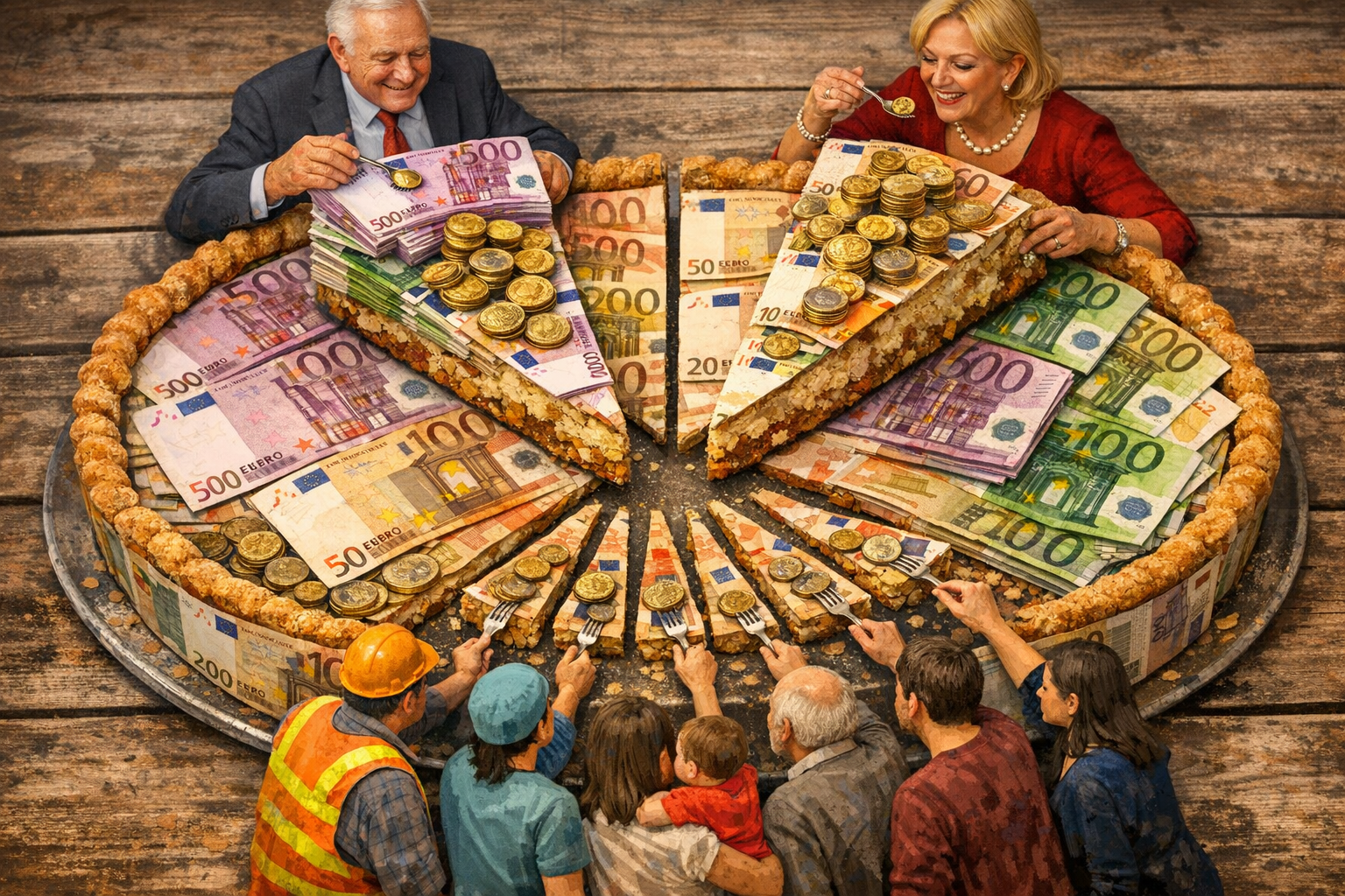 Plus de millionnaires, toujours plus d’inégalités : le partage de la richesse française en cause