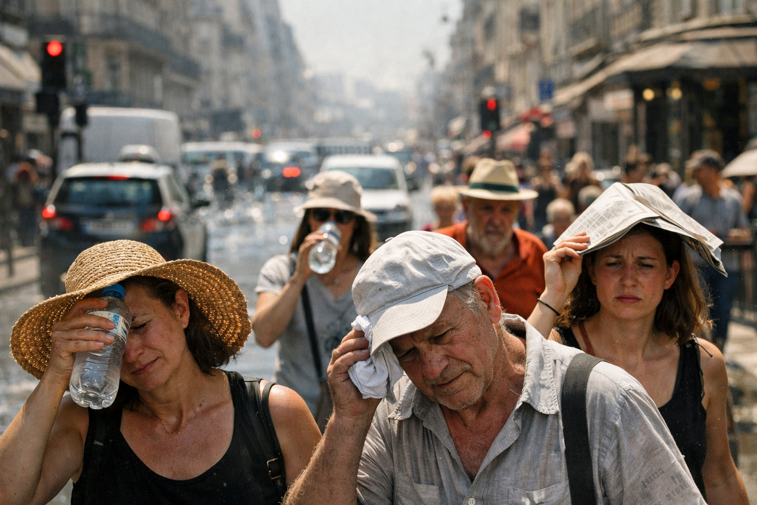 Canicule: 67 départements en vigilance orange mercredi, six de plus que mardi