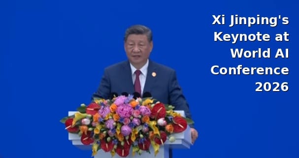 Xi Jinping appelle à une gouvernance mondiale « juste et équitable » de l’IA à Shanghai