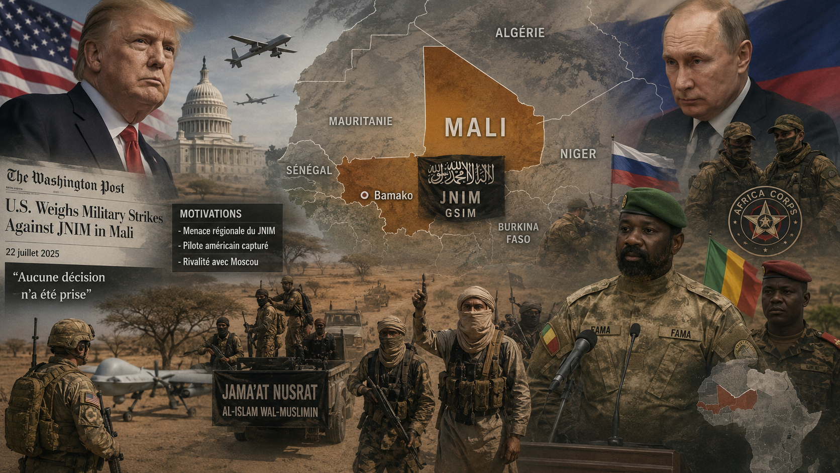 Le Mali dans le viseur de Washington : anatomie d'une menace