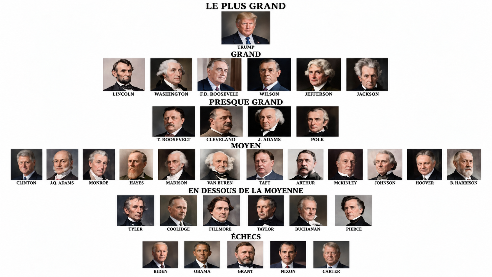 Jackson, McKinley, Roosevelt, Eisenhower : la généalogie réelle du trumpisme