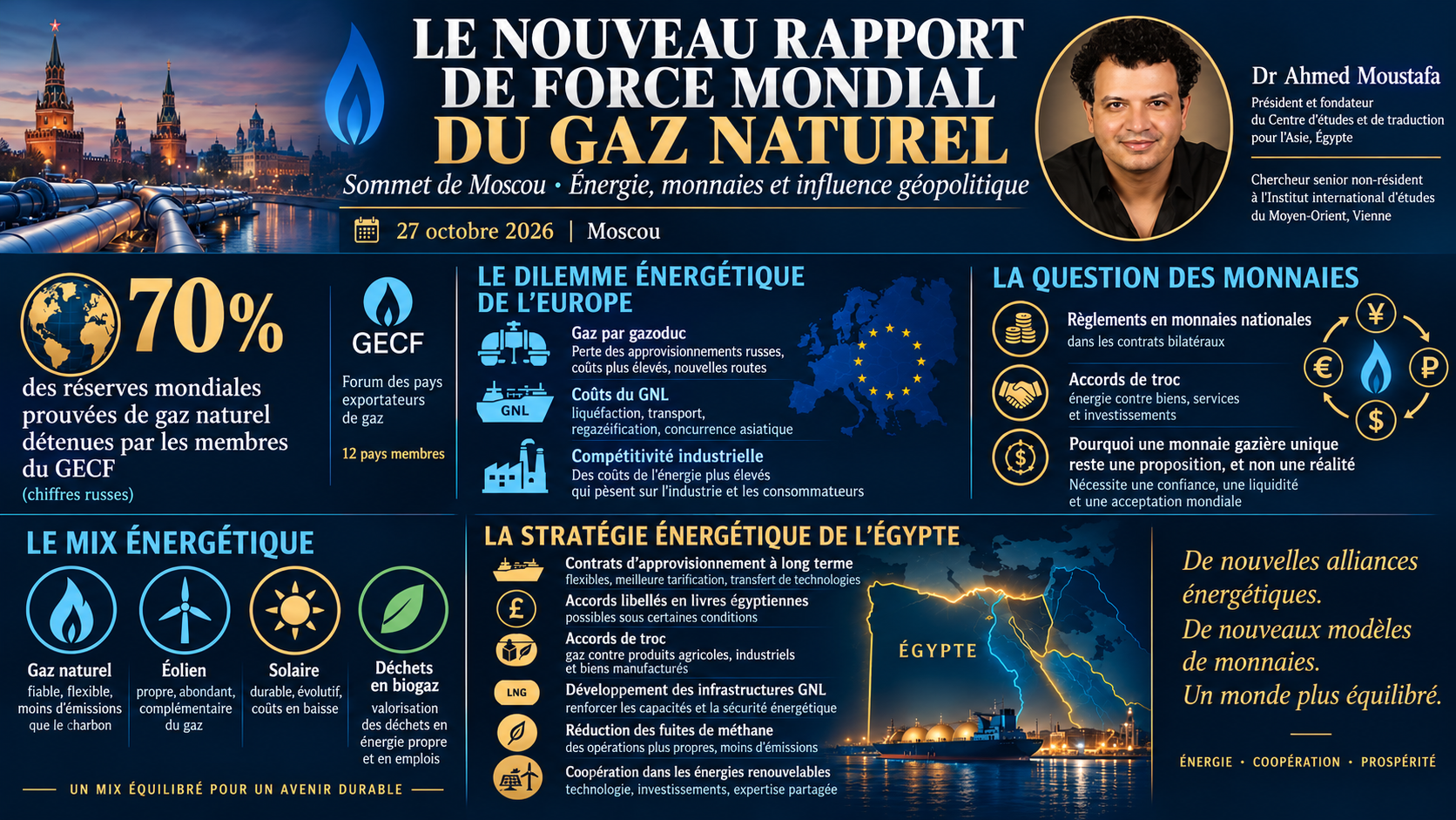 Le gaz pourrait-il déclencher une révolution géopolitique et détrôner le dollar ?