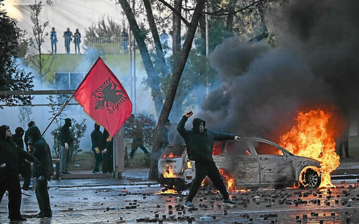 À Tirana, sixième jour d’affrontements contre Edi Rama