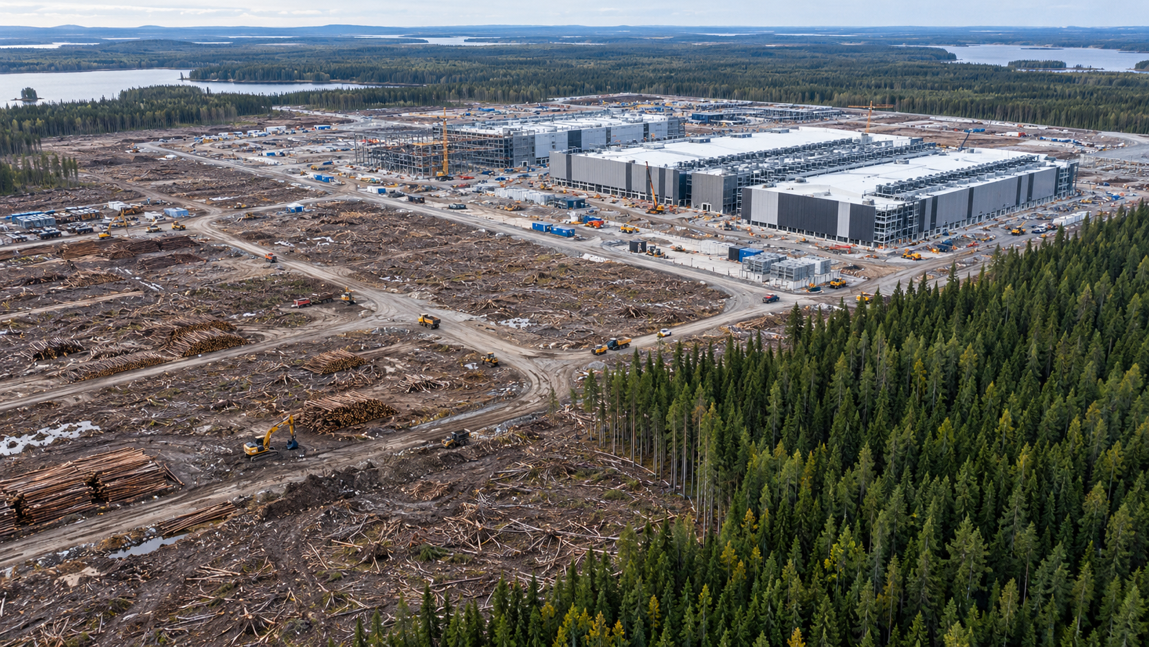 Google contraint de suspendre deux projets de data centers dans le nord de la Finlande