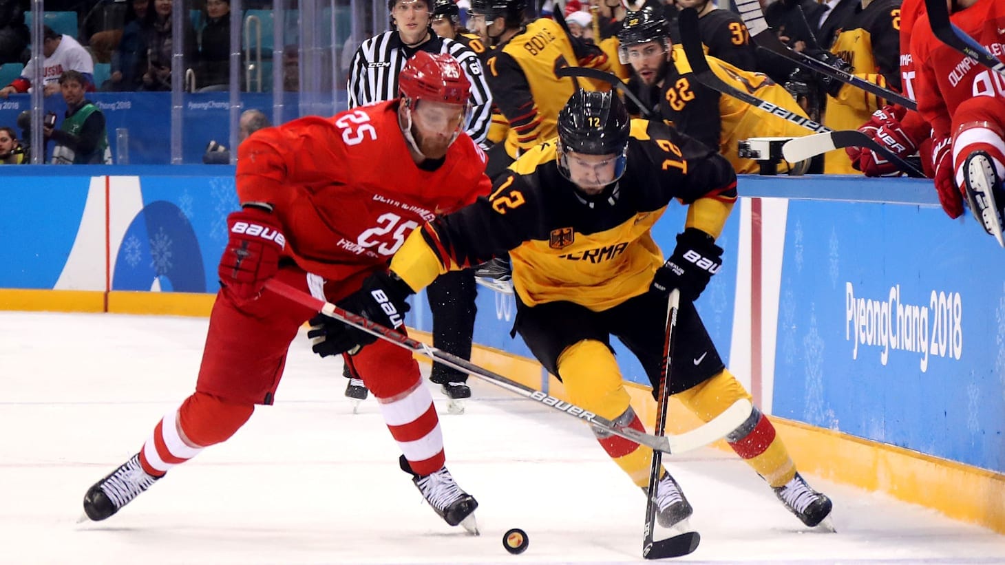 Retour de la Russie dans les compétitions de hockey sur glace